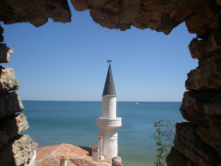 The minaret of Balchik Palace