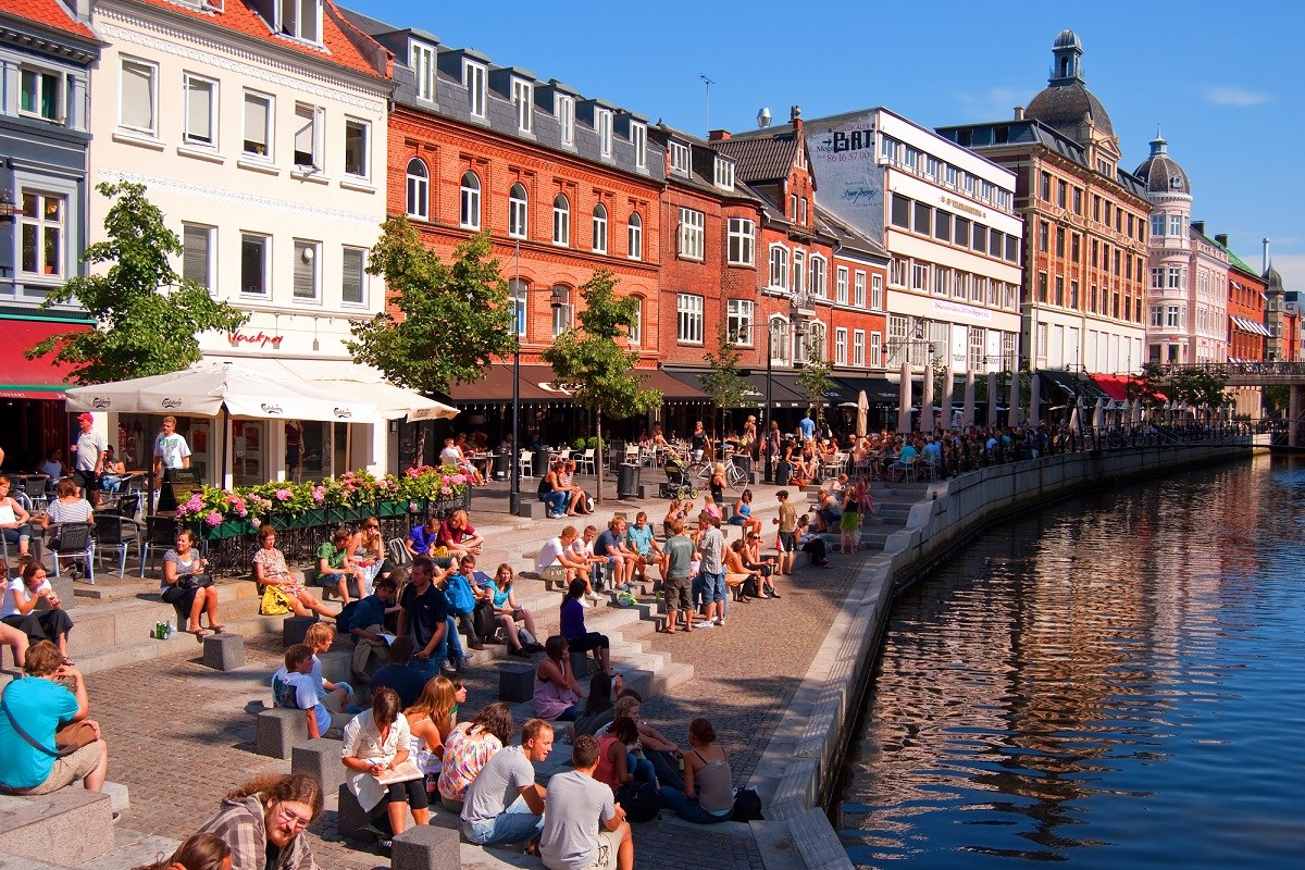 Beautiful cities in Denmark - Aarhus