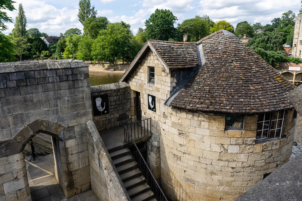 Walking around the city walls is one of the top attractions in York UK.