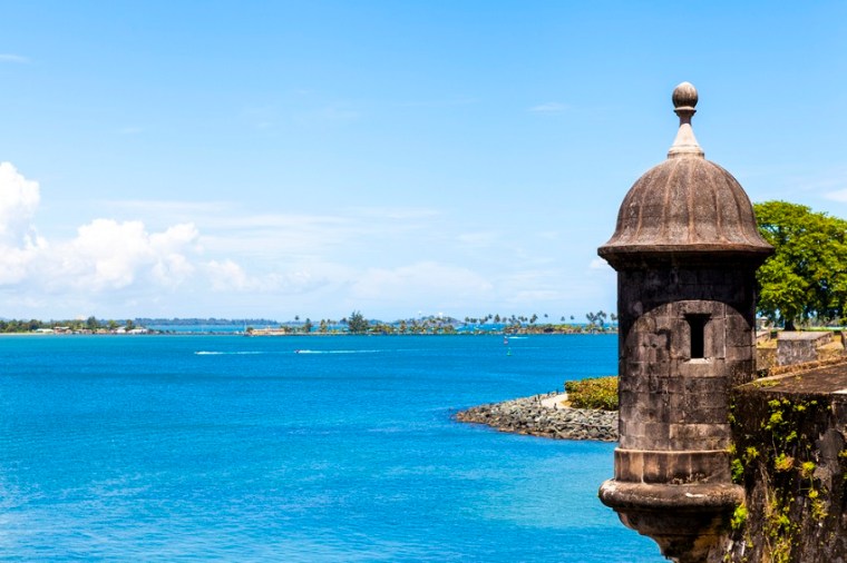 El Morro castle watch tower
