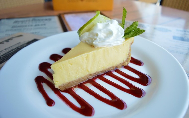 You must try the lime pie while in Florida Keys