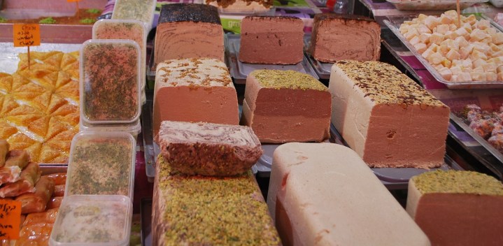 Street food in Israel, Carmel Market is a must.