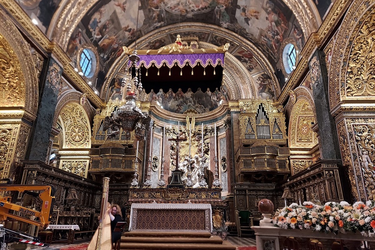 St John Cathedral in Valletta Malta