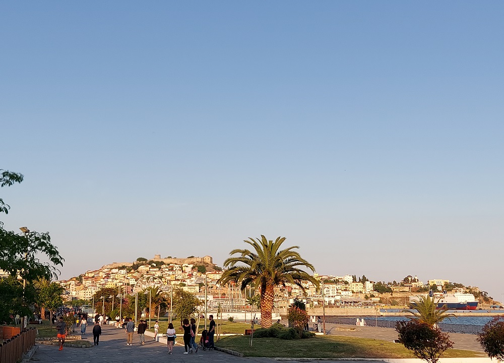 Kavala's promenade