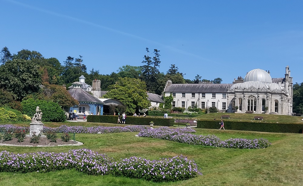 The parterre in front of the Tea Rooms at Killruddery Estate