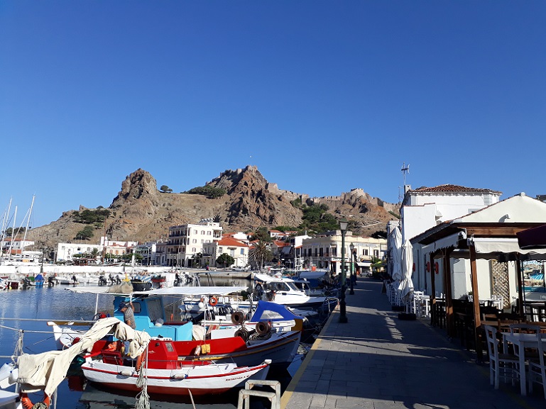 Myrina Port on Lemnos