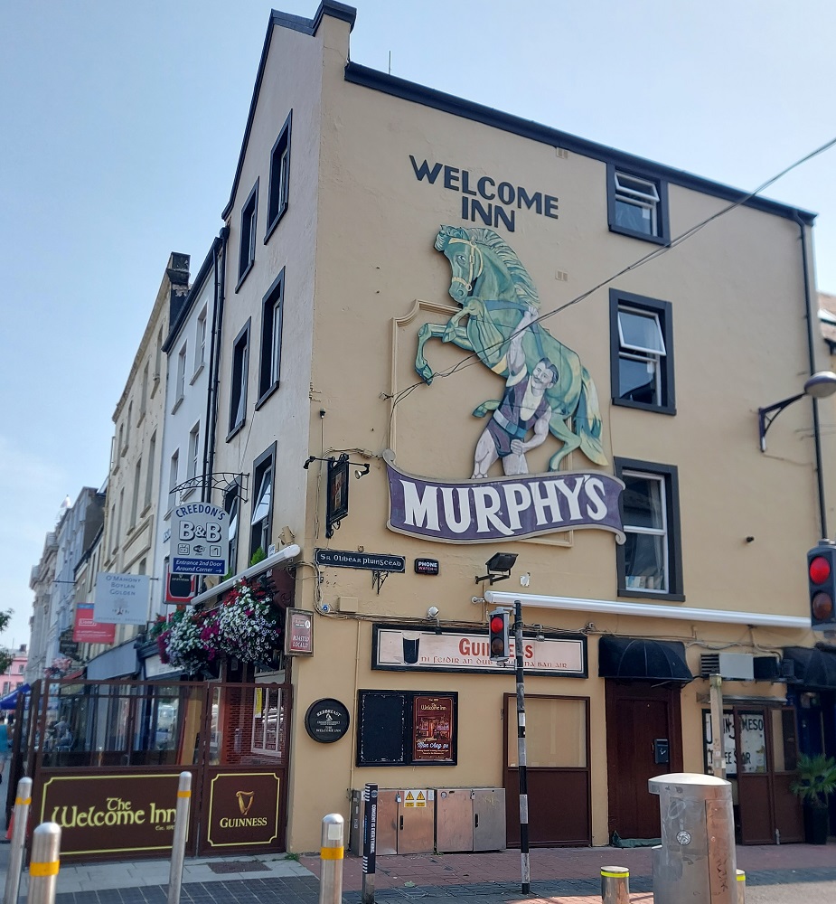 Beer advertising and signs