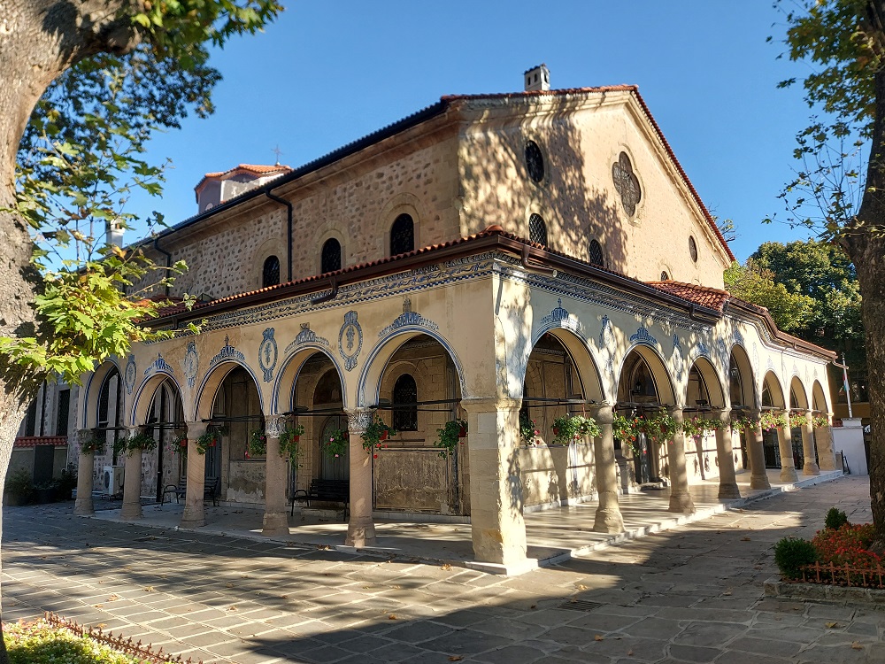 A beautiful orthodox church in Plovdiv.