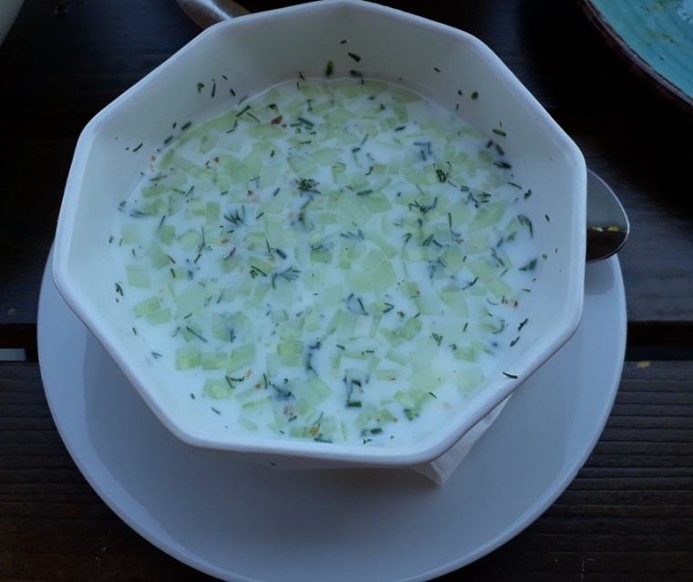 tarator soup, bulgarian food