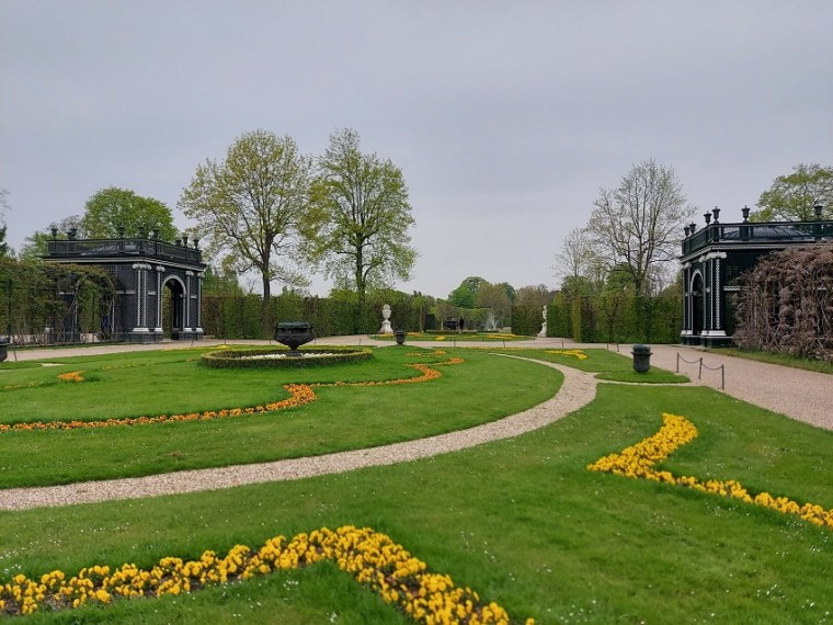 The Privy Garden was the private garden of the crown princess at Schoenbrunn Palace