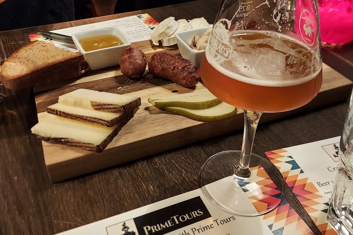 Craft beer tasting in Vienna