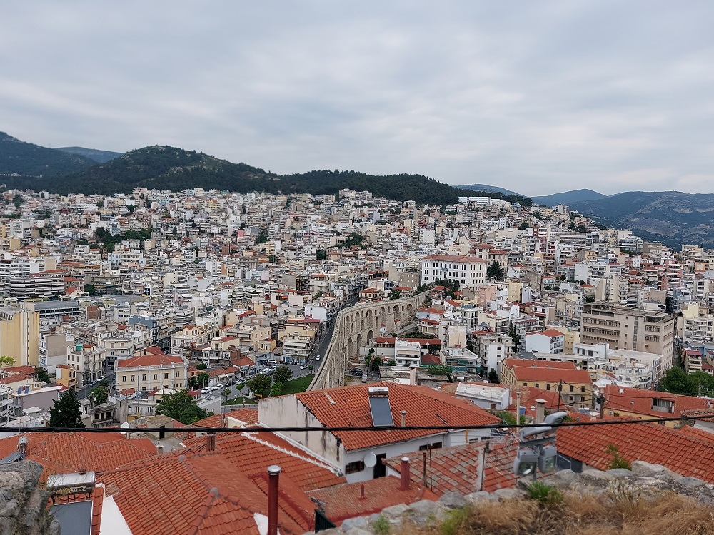 A vies from Kavala's fort