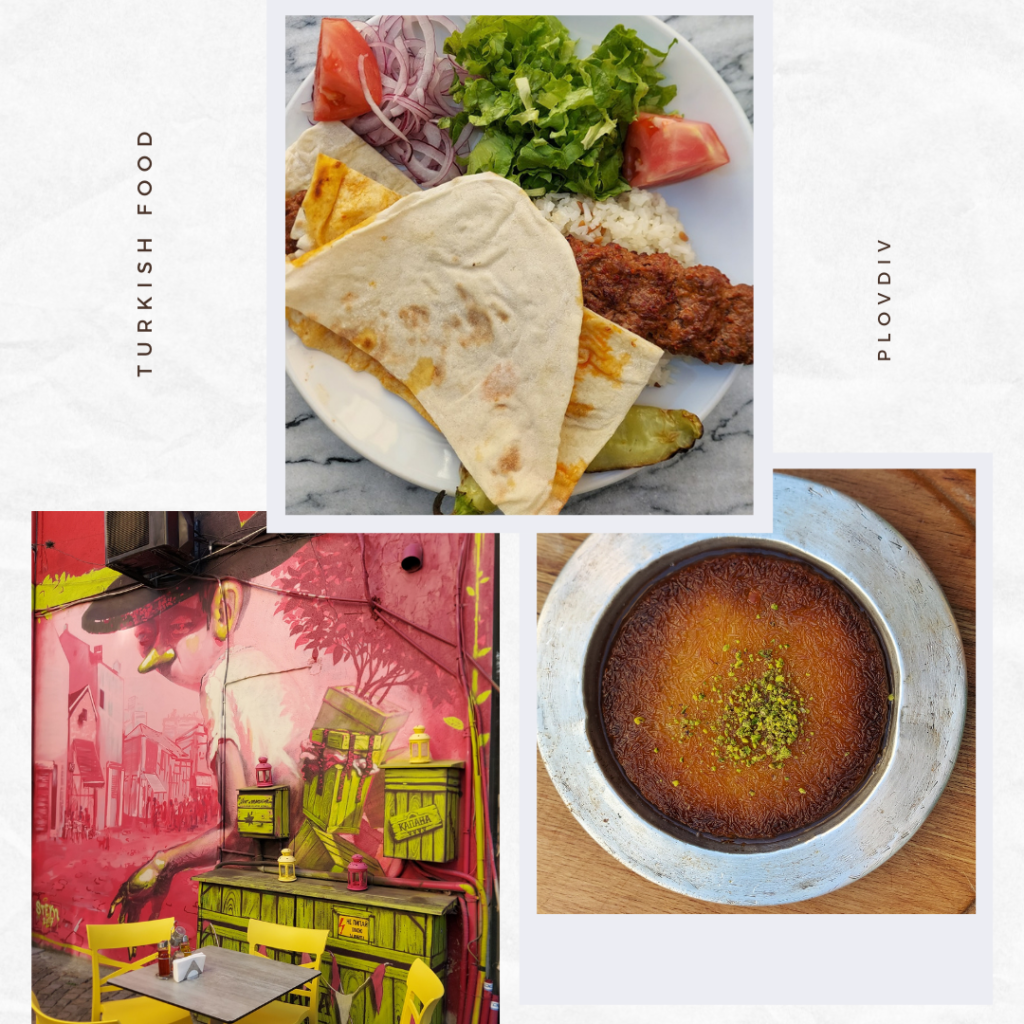 Turkish food to try at Sofra Restaurant.